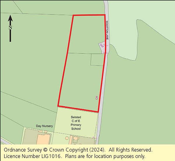 Lot: 49 - OVER TWO ACRE FREEHOLD SITE WITH PLANNING FOR BARN -